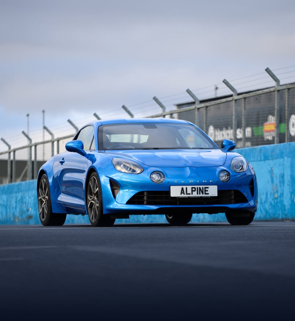 Side view of Alpine A110