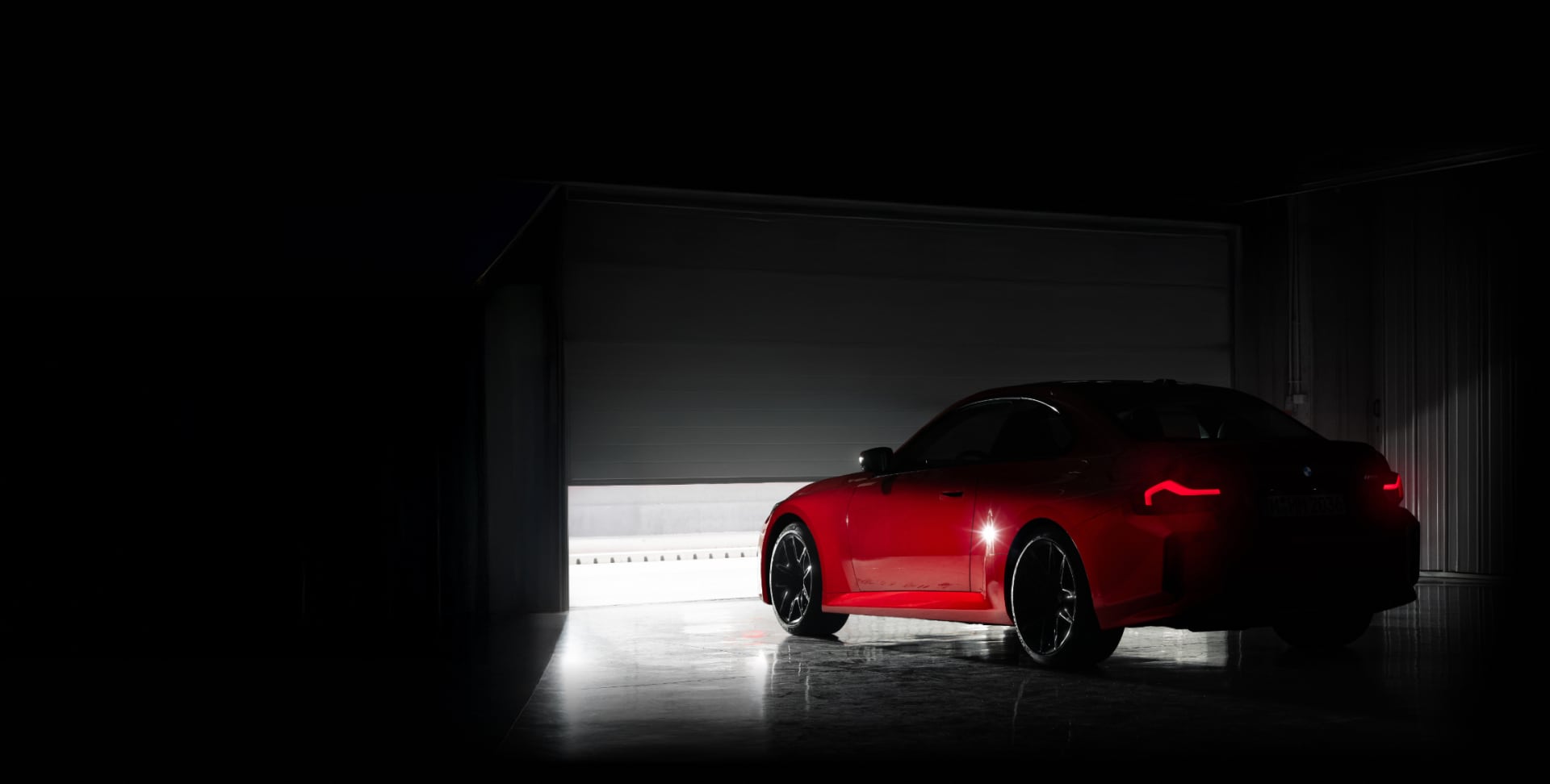 Front angled view of BMW vehicle