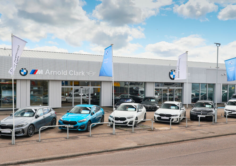 Front view of Inverness BMW Motorrad
