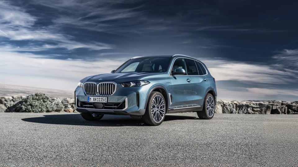 Front angled view of BMW X5