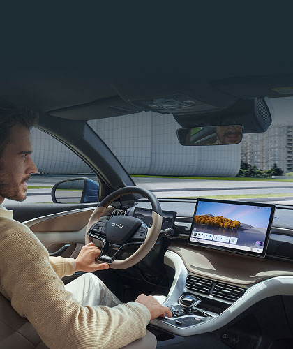 Close up of touch screen