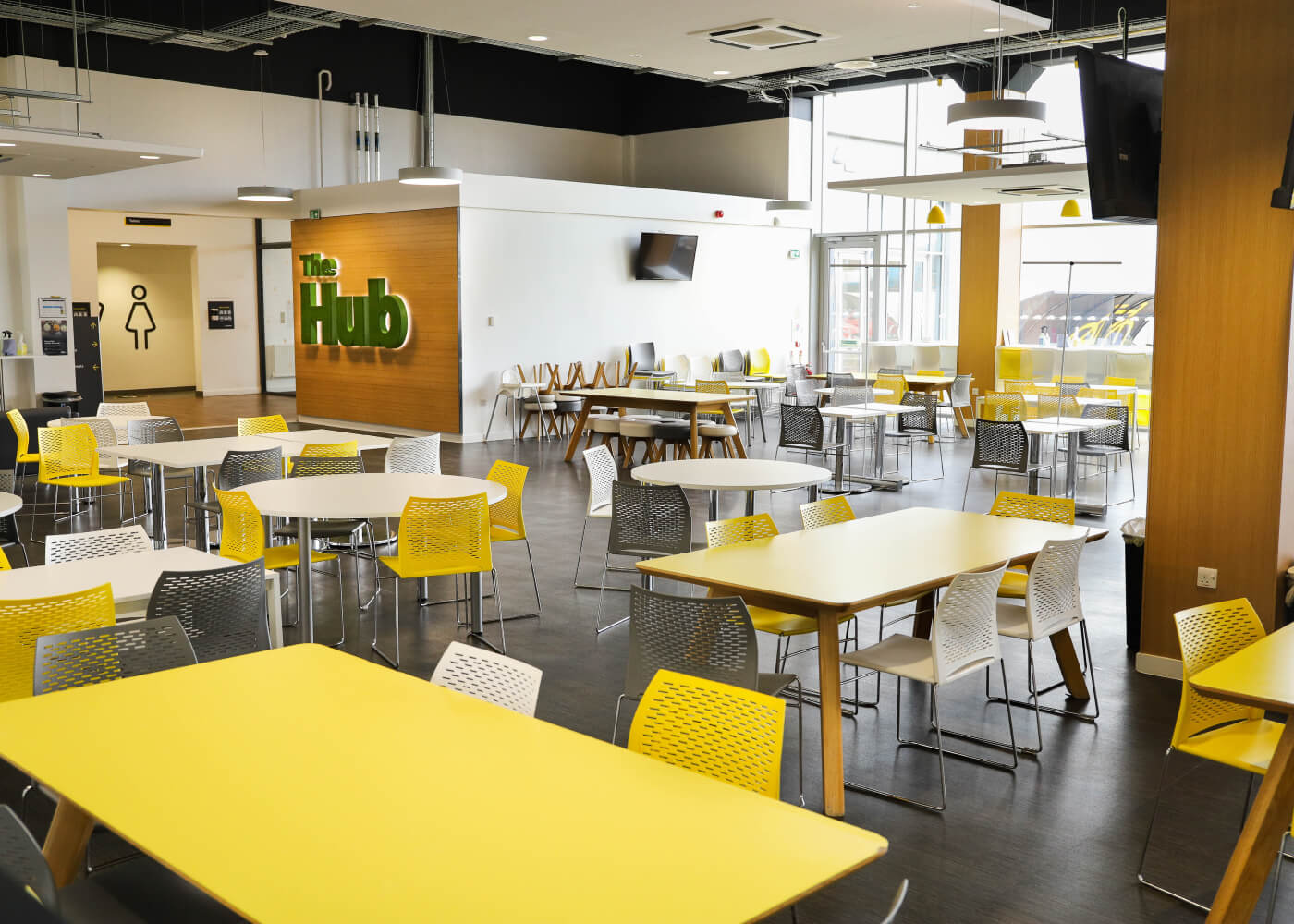 The Hub catering for hundreds of Head office staff