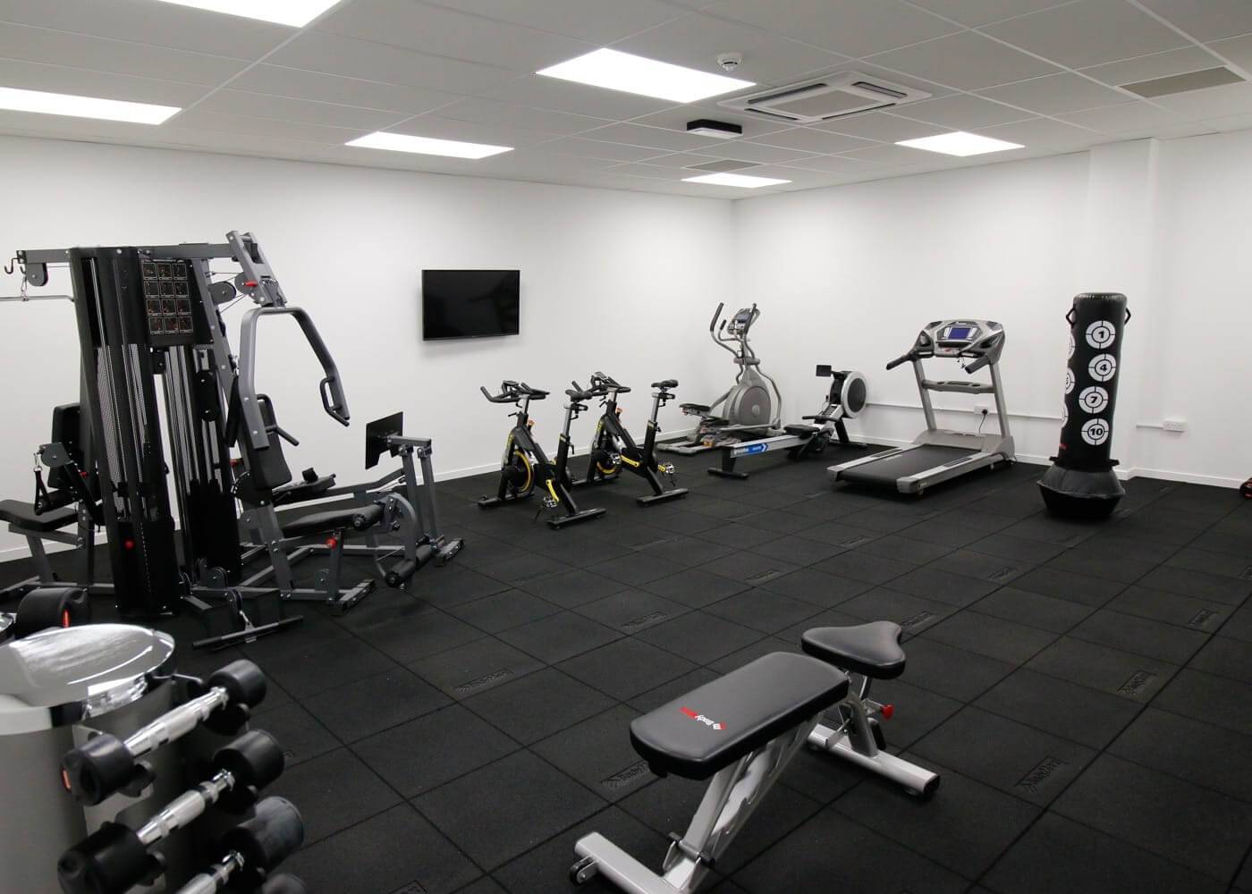 Gym room at Head office