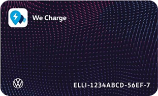 VW We Charge roaming card