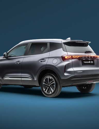 Chery Tiggo 4 side rear quarter view