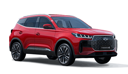Chery TIGGO 4 Summit in red