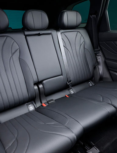 Chery Tiggo 9 rear seats