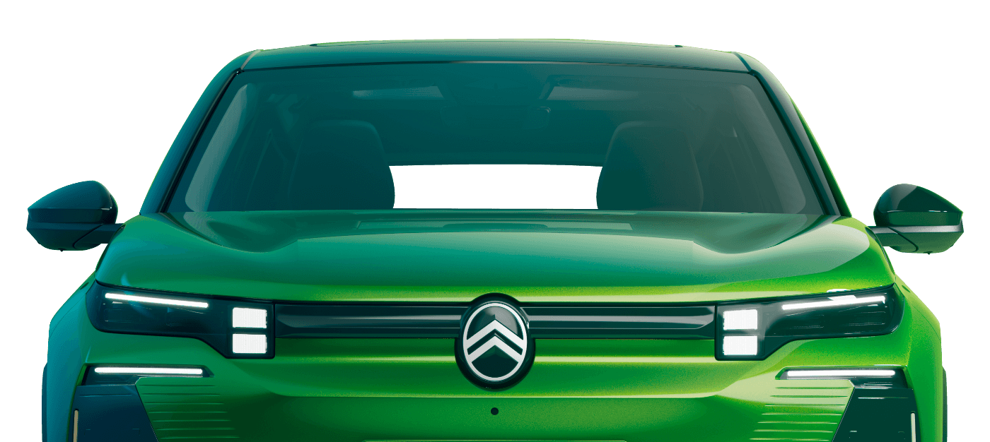 Front on view of the new Citroën C5 Aircross