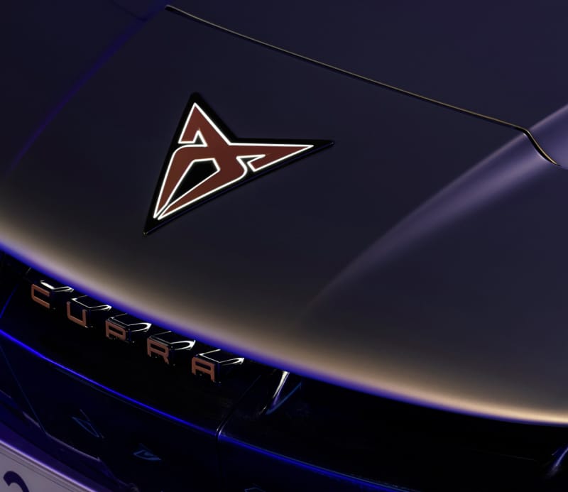 CUPRA Tavascan bonnet badge