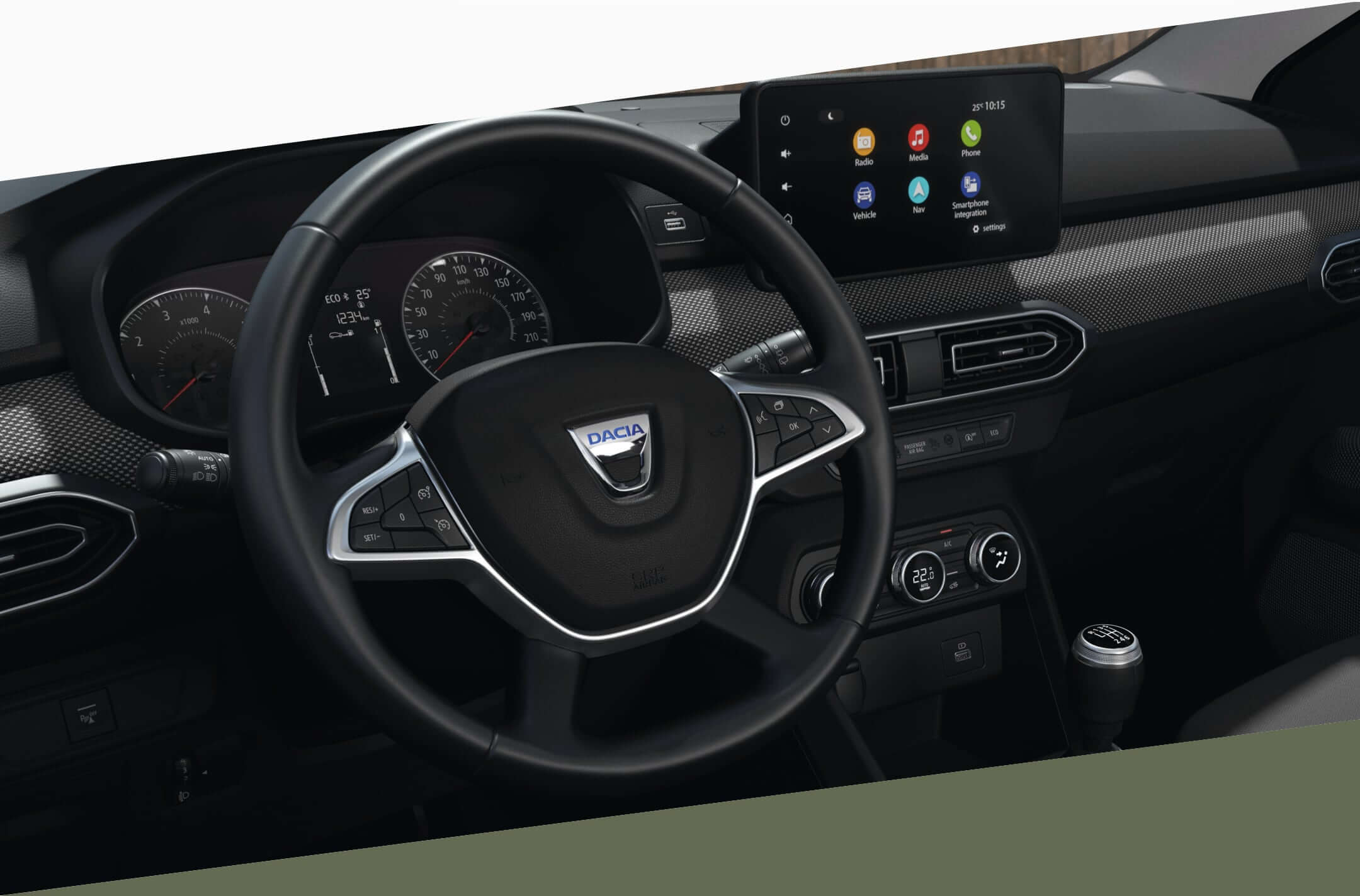 Dacia Sandero dashboard