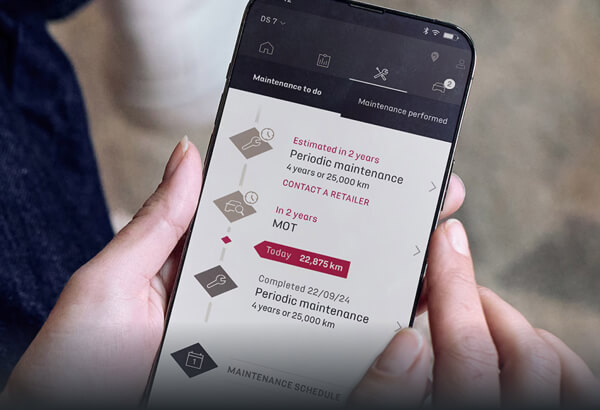 DS 7 touchscreen