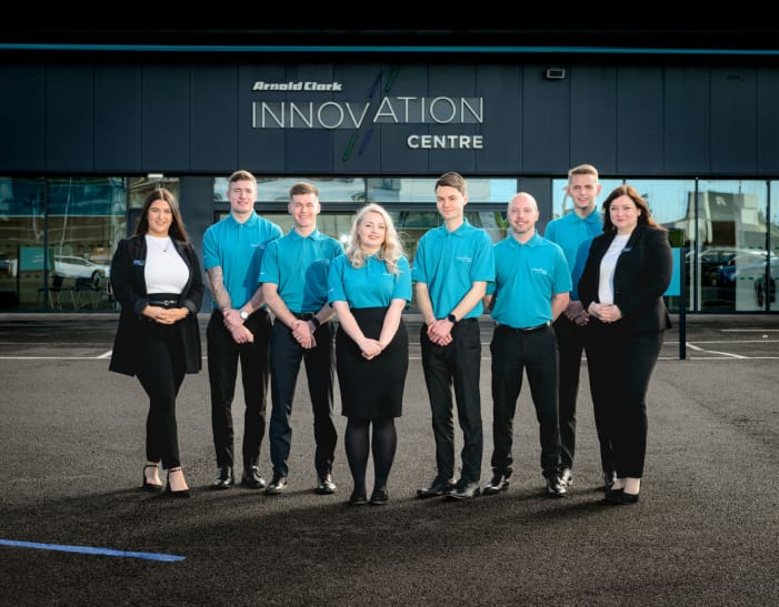 Arnold Clark Innovation team