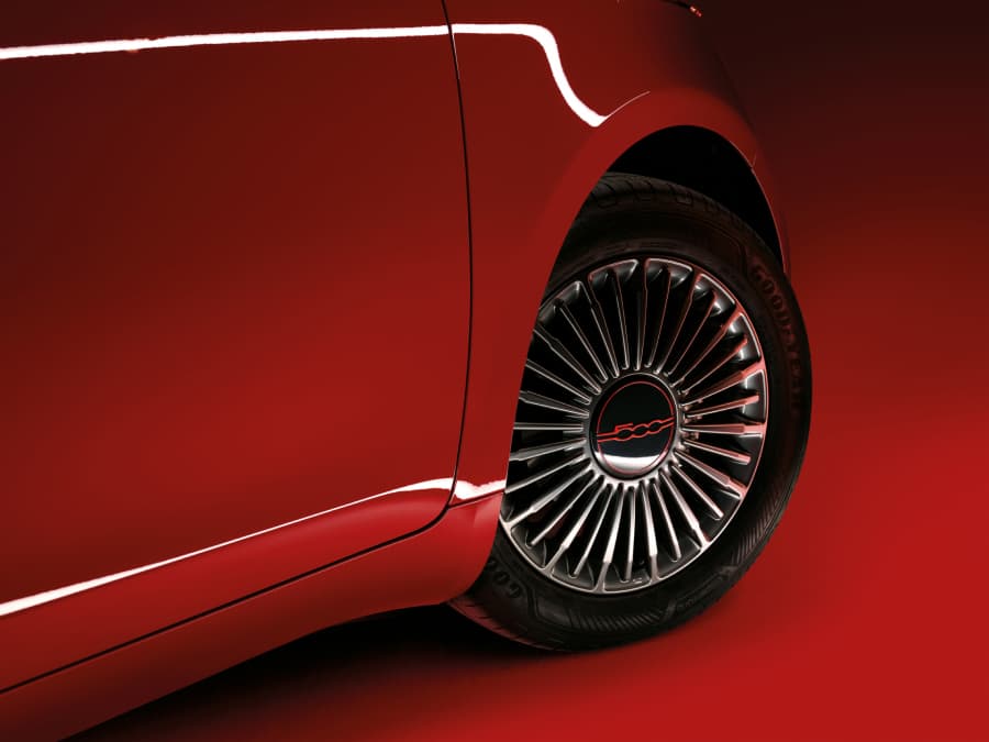 Fiat 500e (RED) wheels