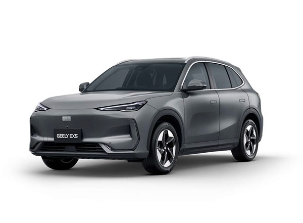 Geely EX5 Max in dark silver