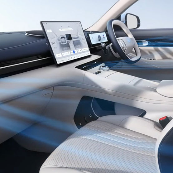 Geely EX5 climate control