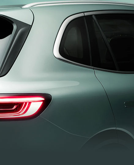 Geely EX5 rear windows