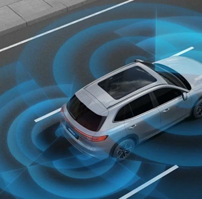 Illustration of Geely Starray lane sensors