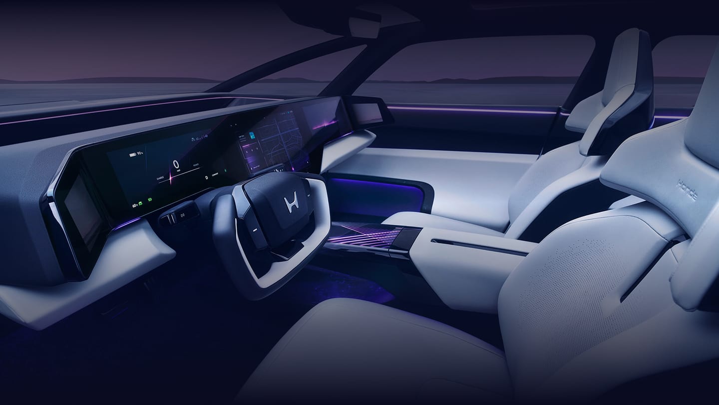 New Honda 0 interior.