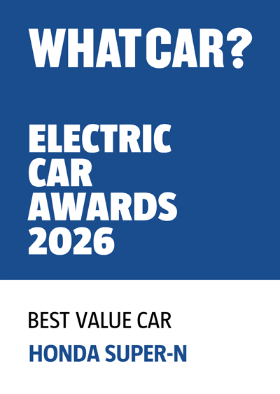 What Car Awards 2026 - Honda Super-N Best Value EV