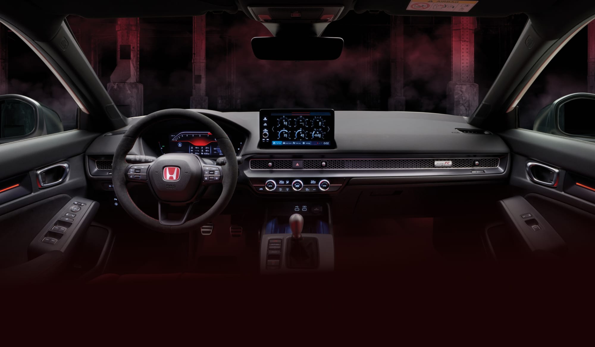 Interior of Honda Civic e:HEV