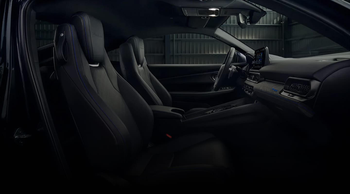 New 2026 Honda Prelude interior.