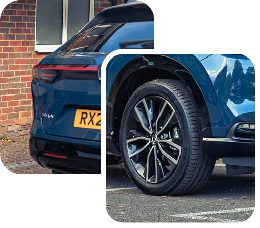 Honda HR-V exterior and wheel details