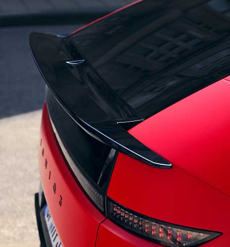 Hyundai IONIQ 3 rear spoiler