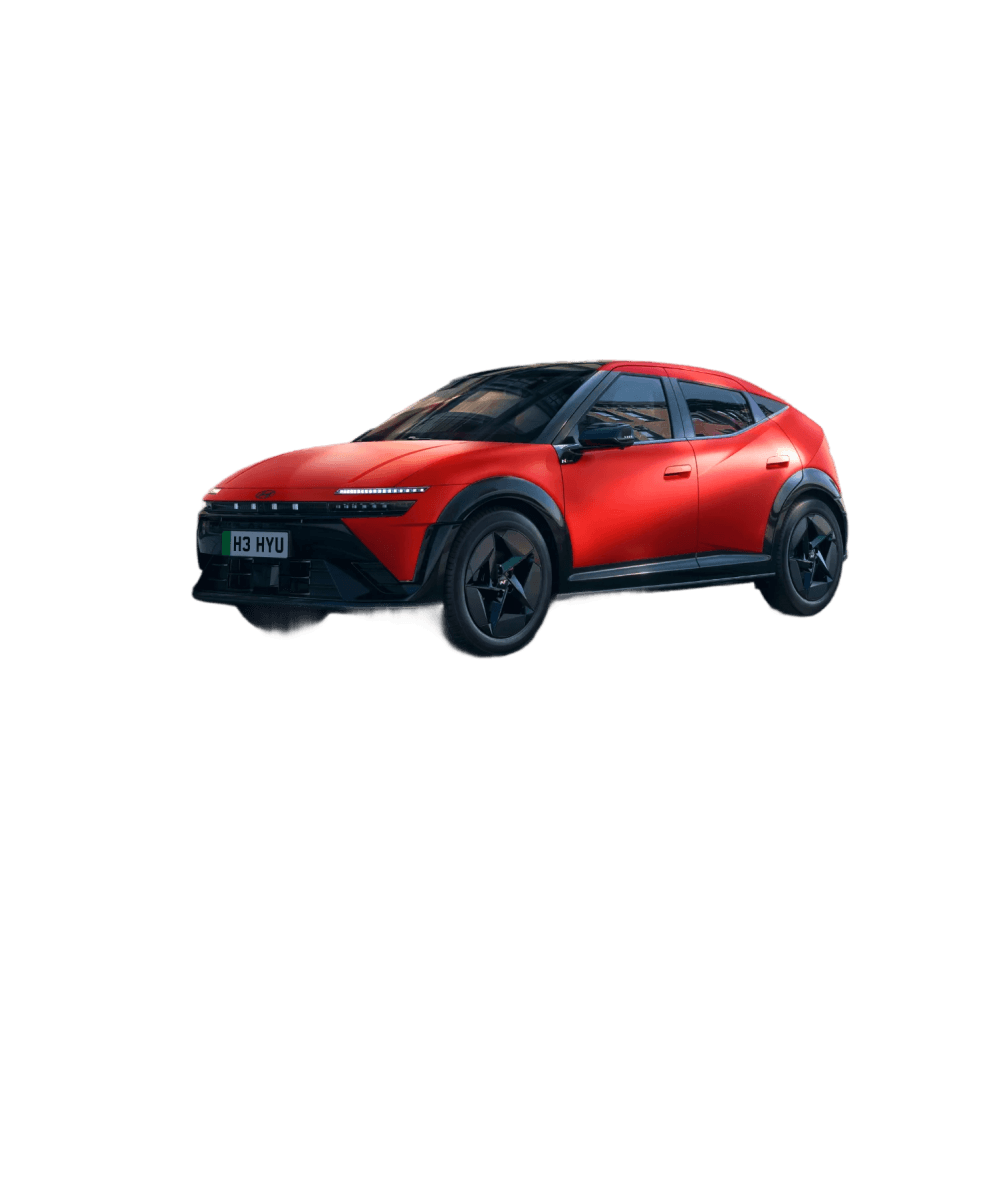 Hyundai IONIQ 3 parked on a street