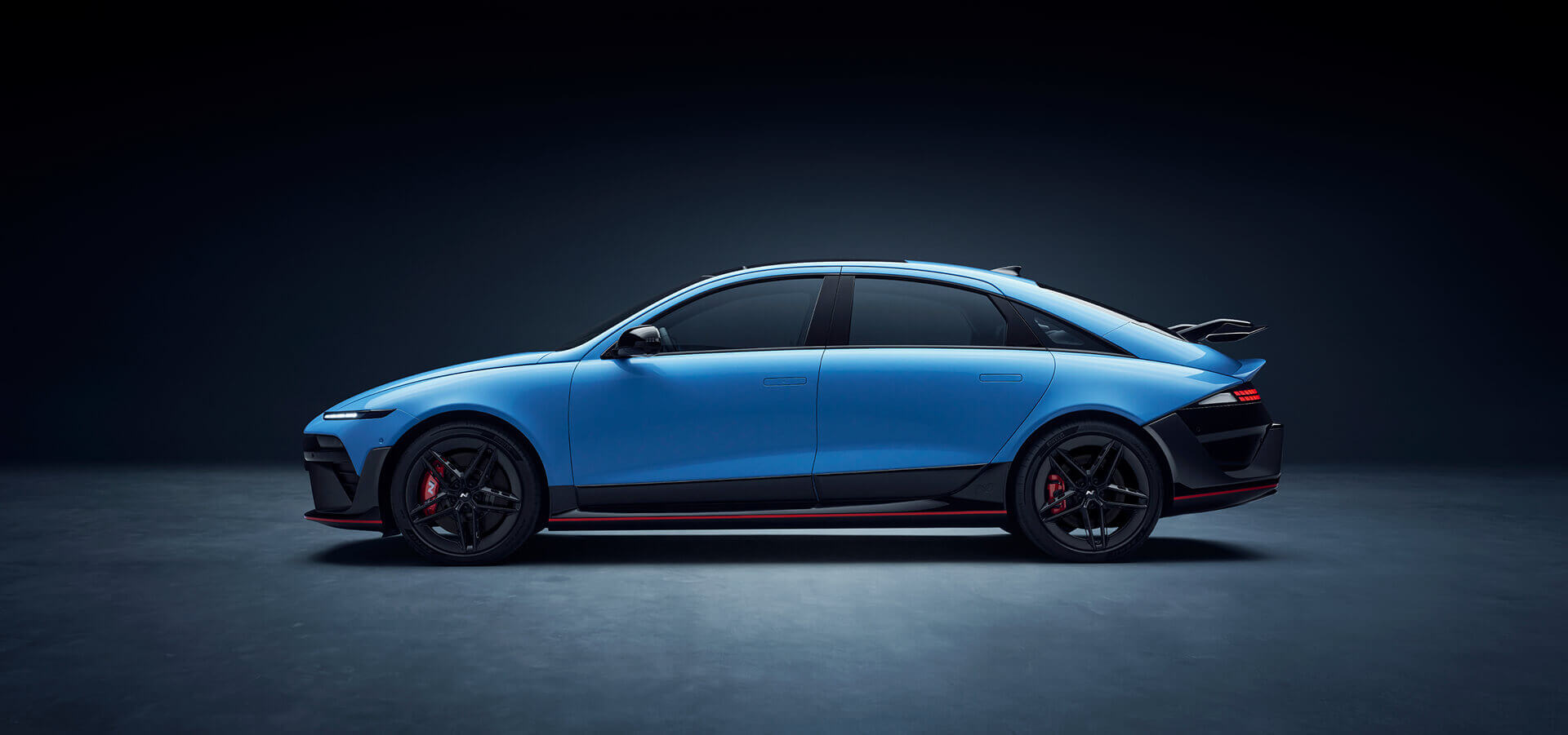 Side view of Hyundai IONIQ 6 N