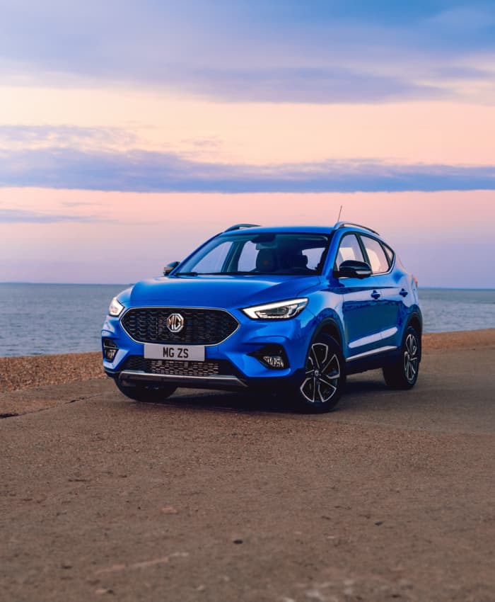 2024 MG ZS in Battersea Blue