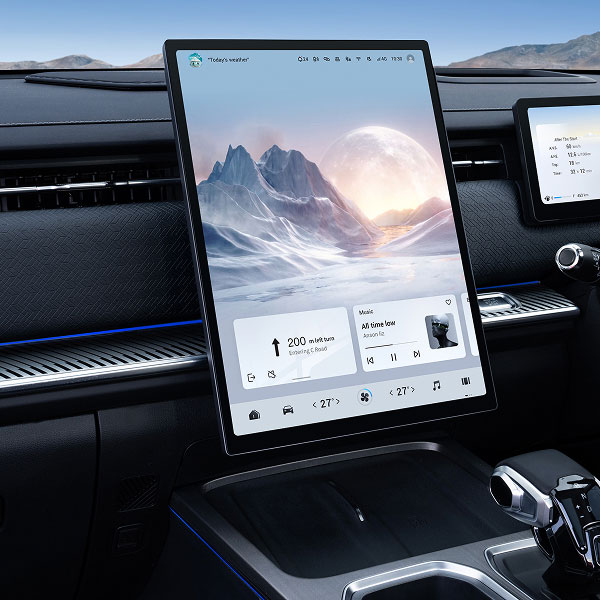 JAECOO 7 touchscreen
