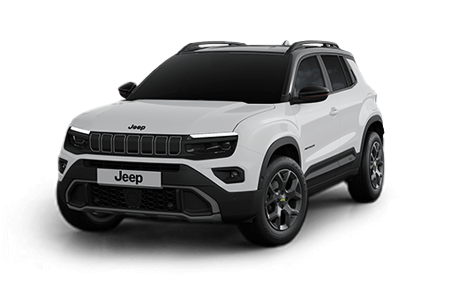 Front angled view of Jeep Avenger 4xe Overland