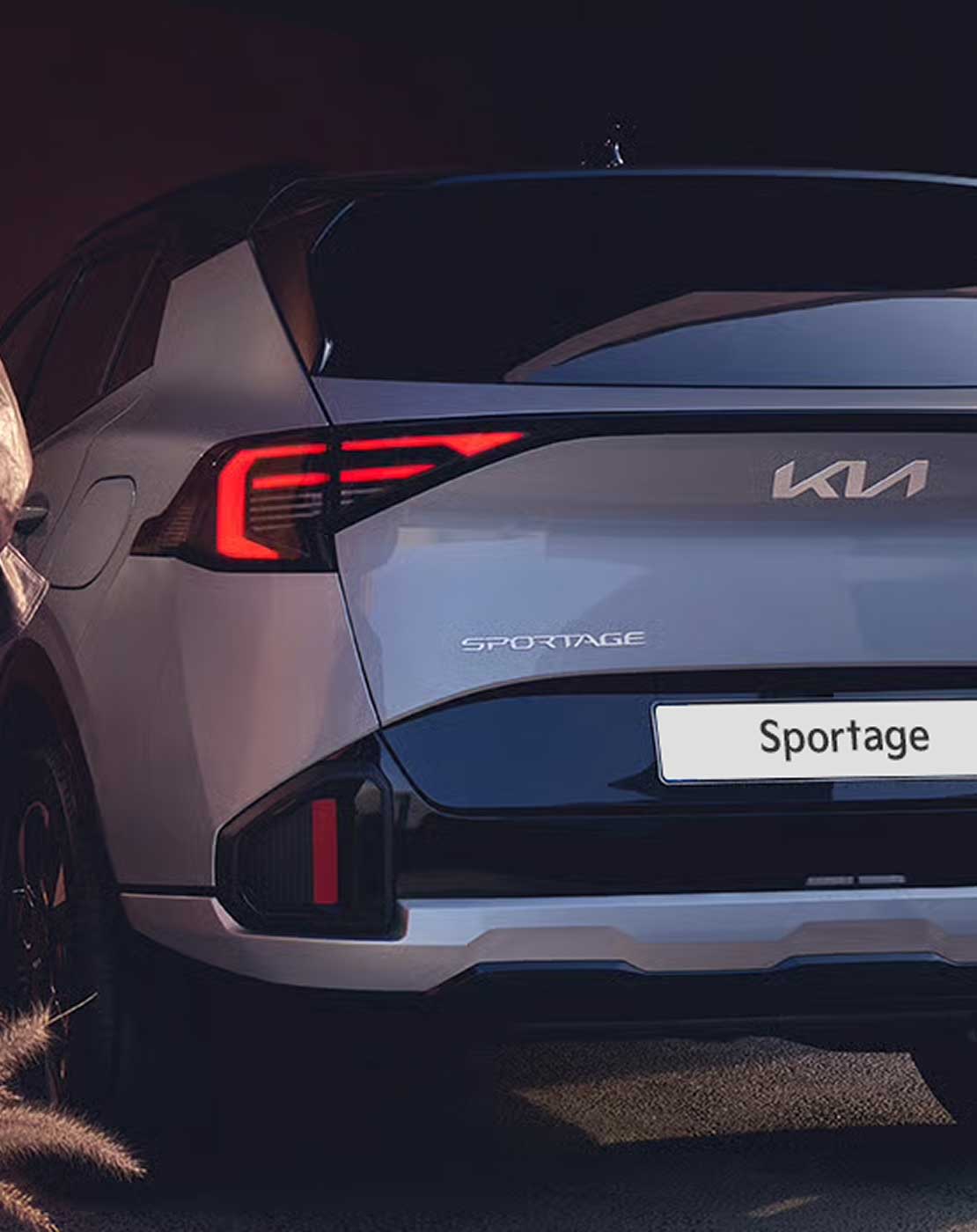 Kia Sportage rear lights