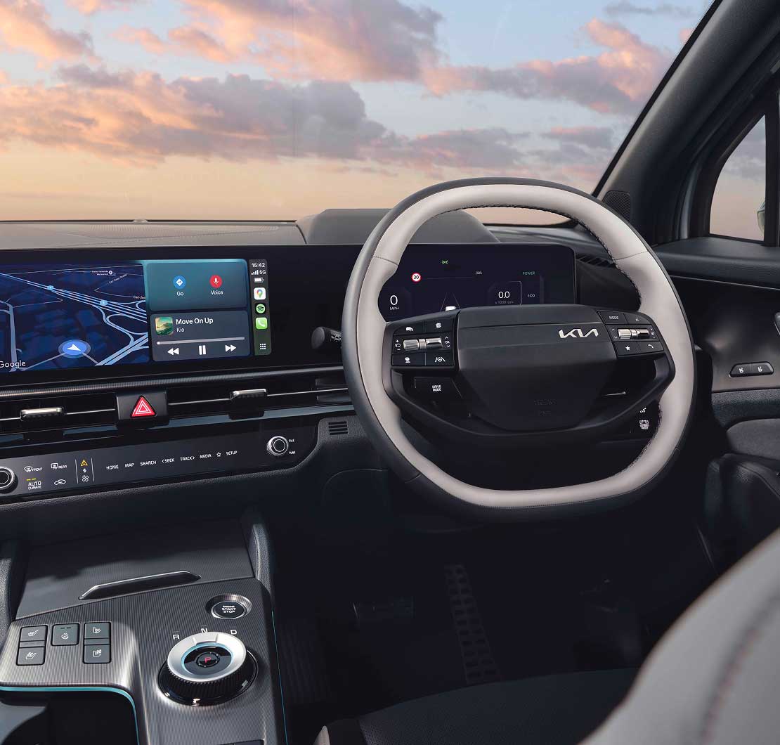 Kia Sportage steering wheel