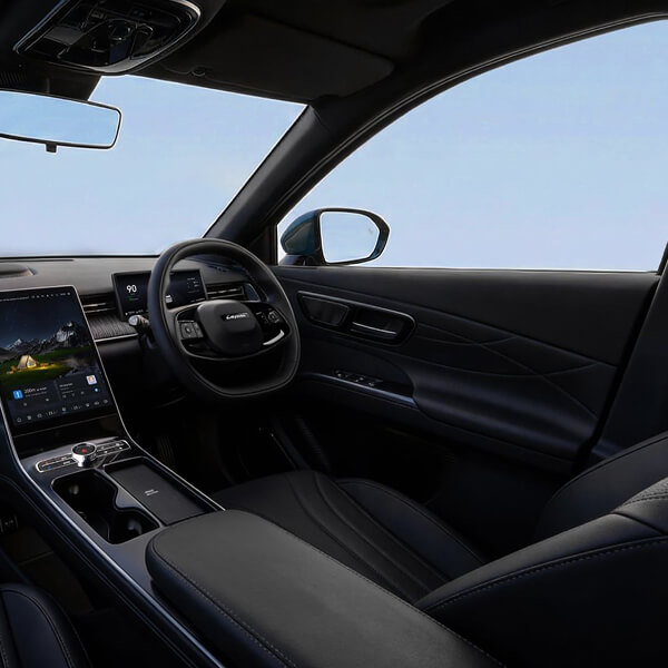 Driver cockpit of Lepas L8