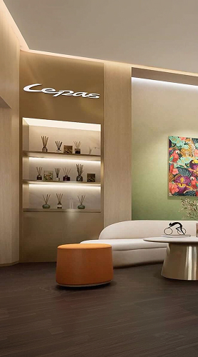Lepas showroom interior