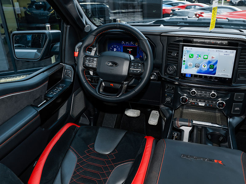 F150 Raptor R Baja steering wheel