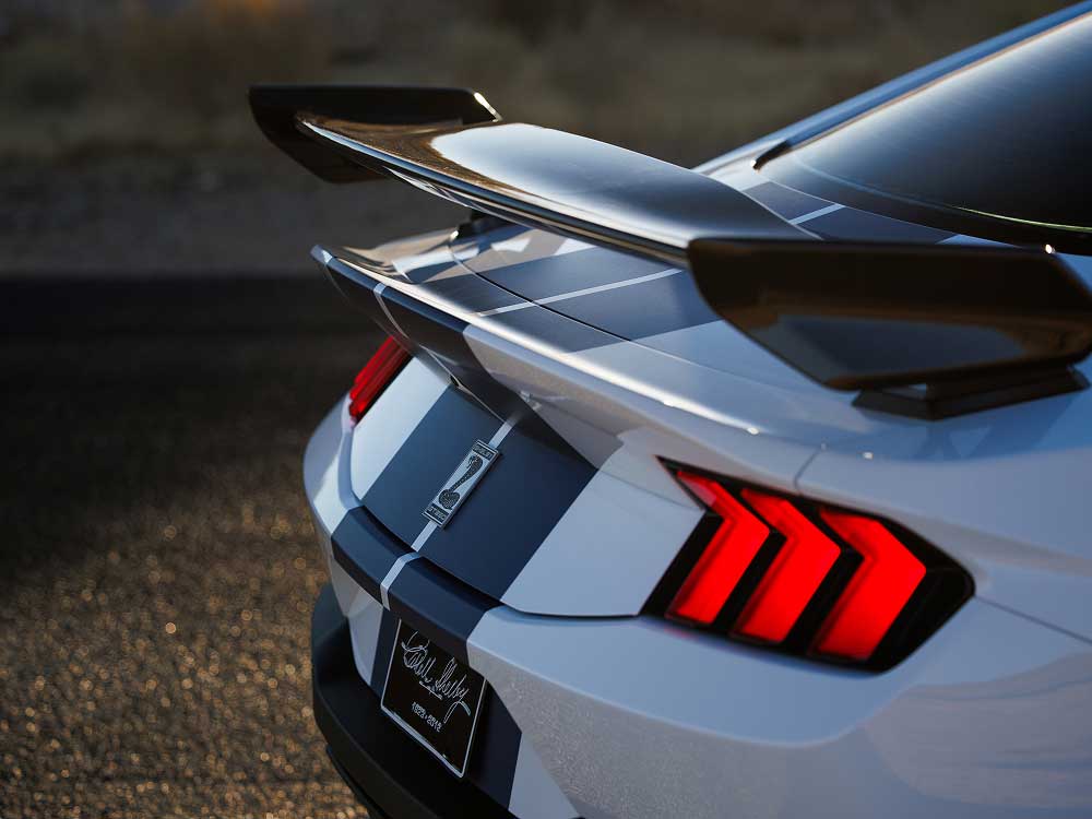 Mustang GT30 rear wing