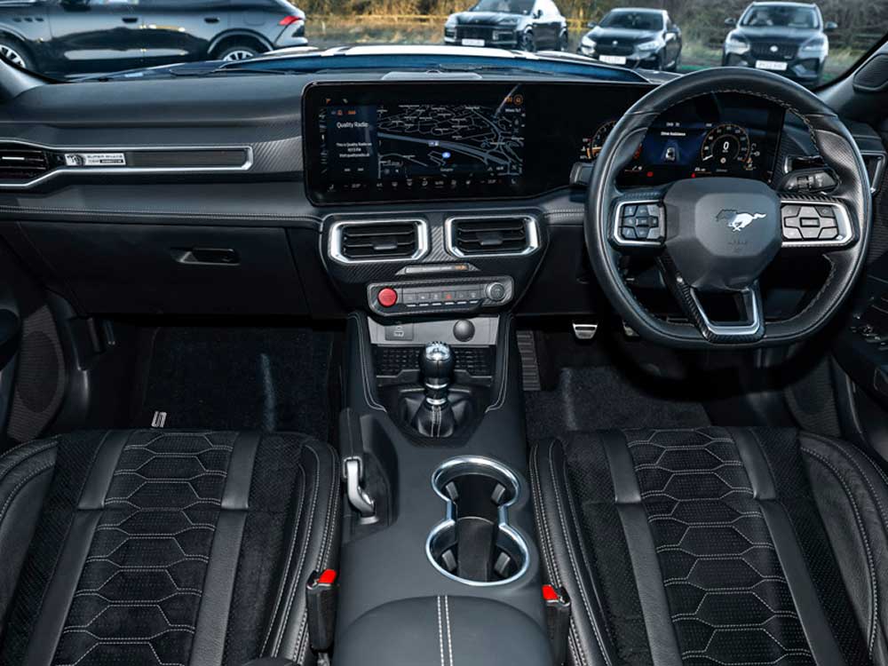 Mustang Super Snake dashboard