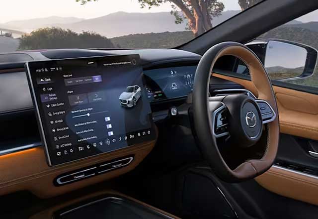 Mazda6e digital screens