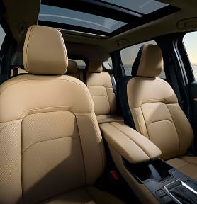 View of Mazda CX-5 interior