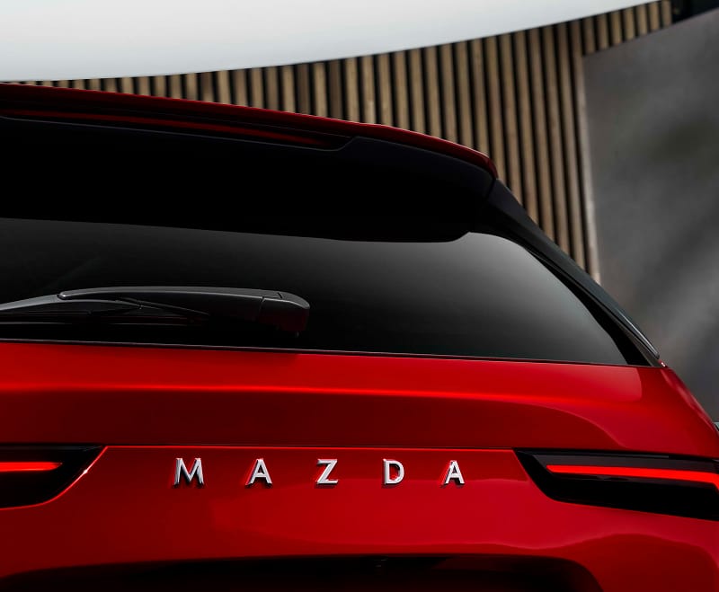 Rear view of Mazda CX-5 exterior