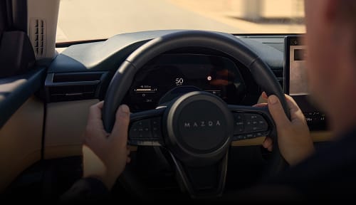 Mazda CX-5 head-up display view