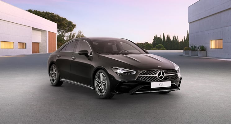 The CLA 250 e Coupe.