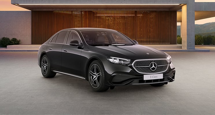The E-Class Saloon.