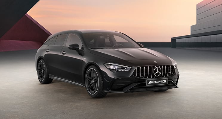 The Mercedes-AMG CLA 35 Shooting Brake.
