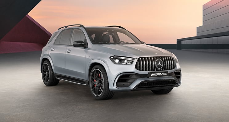 The Mercedes-AMG GLE 63 S SUV.