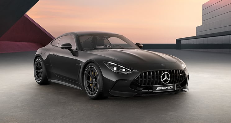The Mercedes-AMG GT 55 Coupé.