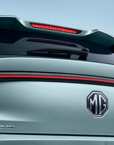 MG4 Urban Rear View of Car