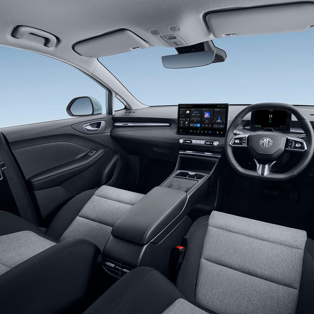 Angled Interior Shot of MG4 Urban 